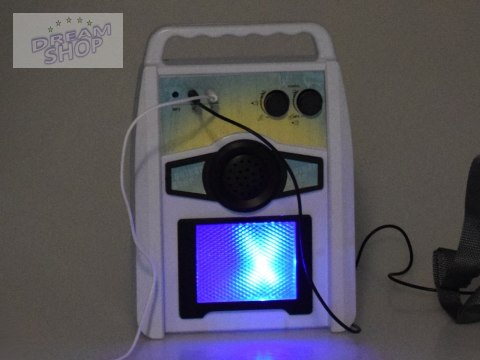 Gitara Elektryczna z Mikrofonem i Wzmacniaczem dla Dzieci Karaoke IN0171