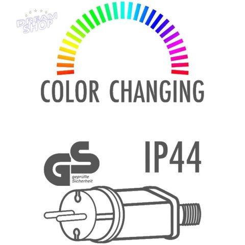 LAMPKI CHOINKOWE KURTYNA ŚWIETLNA ZEW/WEW 144 LED RGB 120X120CM Z PILOTEM MULTIKOLOR LAMPKI CHOINKOWE KURTYNA ŚWIETLNA ZEW/WEW 144 LED RGB 120X120CM Z PILOTEM MULTIKOLOR
