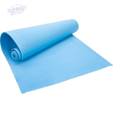 MATA FITNESS JOGA PILATES EVA 180x60x0,4CM NIEBIESKA MATA FITNESS JOGA PILATES EVA 180x60x0,4CM NIEBIESKA
