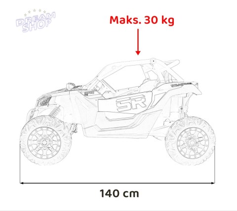 Pojazd Buggy SR SUPER 66 Czerwony Pojazd Buggy SR SUPER 66 Czerwony