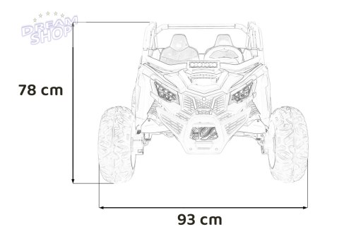 Pojazd Buggy SR SUPER 66 Czerwony Pojazd Buggy SR SUPER 66 Czerwony