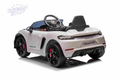 Pojazd Porsche 718 Lakier Biały Pojazd Porsche 718 Lakier Biały