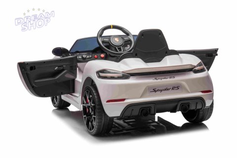 Pojazd Porsche 718 Lakier Biały Pojazd Porsche 718 Lakier Biały