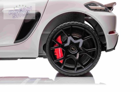 Pojazd Porsche 718 Lakier Biały Pojazd Porsche 718 Lakier Biały