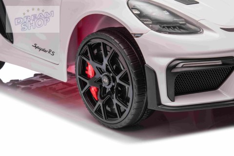 Pojazd Porsche 718 Lakier Biały Pojazd Porsche 718 Lakier Biały