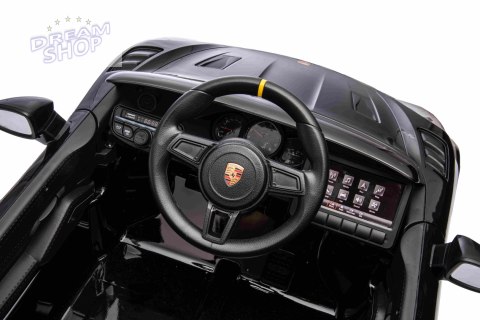 Pojazd Porsche 718 Lakier Czarny Pojazd Porsche 718 Lakier Czarny