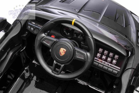 Pojazd Porsche 718 Lakier Czarny Pojazd Porsche 718 Lakier Czarny