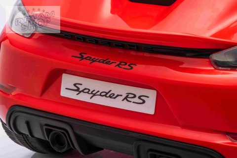 Pojazd Porsche 718 Lakier Czerwony Pojazd Porsche 718 Lakier Czerwony
