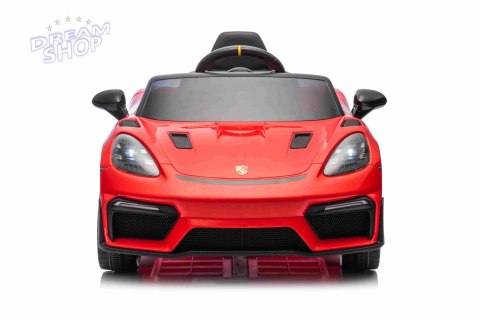 Pojazd Porsche 718 Lakier Czerwony Pojazd Porsche 718 Lakier Czerwony