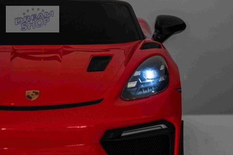 Pojazd Porsche 718 Lakier Czerwony Pojazd Porsche 718 Lakier Czerwony