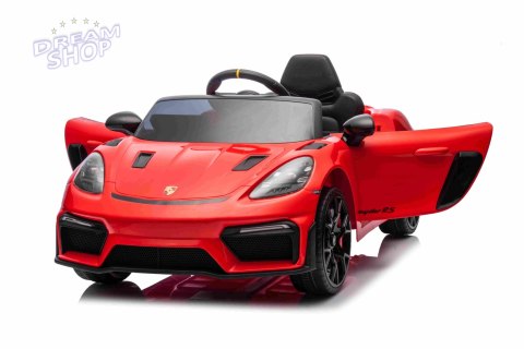 Pojazd Porsche 718 Lakier Czerwony Pojazd Porsche 718 Lakier Czerwony