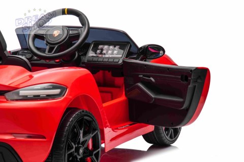 Pojazd Porsche 718 Lakier Czerwony Pojazd Porsche 718 Lakier Czerwony