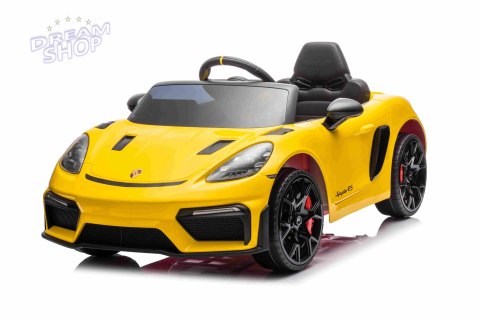 Pojazd Porsche 718 Żółty MP4 Pojazd Porsche 718 Żółty MP4