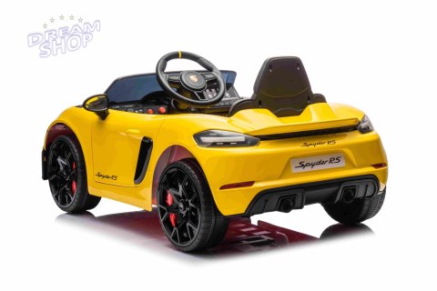 Pojazd Porsche 718 Żółty Pojazd Porsche 718 Żółty