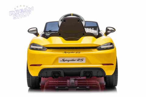 Pojazd Porsche 718 Żółty Pojazd Porsche 718 Żółty