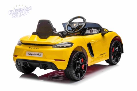 Pojazd Porsche 718 Żółty Pojazd Porsche 718 Żółty
