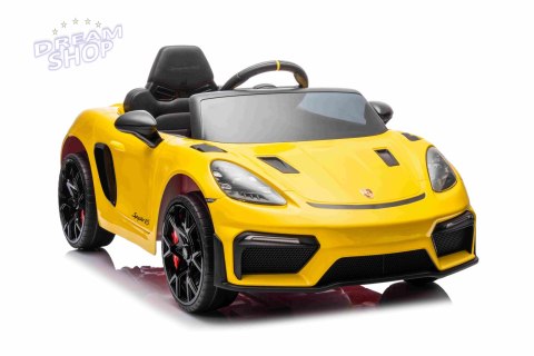 Pojazd Porsche 718 Żółty Pojazd Porsche 718 Żółty