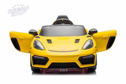 Pojazd Porsche 718 Żółty Pojazd Porsche 718 Żółty