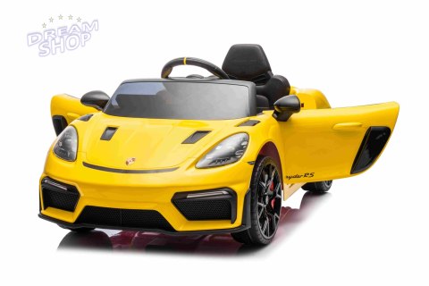 Pojazd Porsche 718 Żółty Pojazd Porsche 718 Żółty