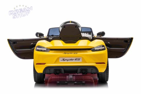Pojazd Porsche 718 Żółty Pojazd Porsche 718 Żółty