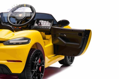 Pojazd Porsche 718 Żółty Pojazd Porsche 718 Żółty