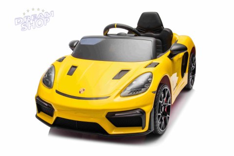 Pojazd Porsche 718 Żółty Pojazd Porsche 718 Żółty