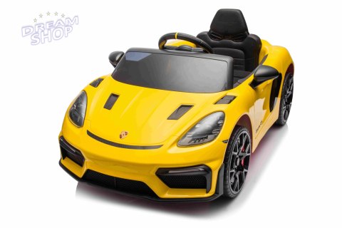 Pojazd Porsche 718 Żółty Pojazd Porsche 718 Żółty