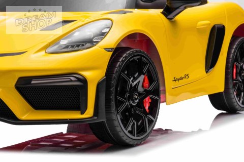 Pojazd Porsche 718 Żółty Pojazd Porsche 718 Żółty