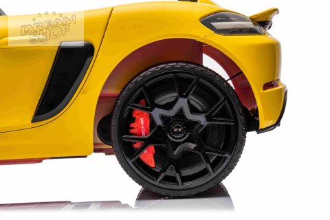 Pojazd Porsche 718 Żółty Pojazd Porsche 718 Żółty