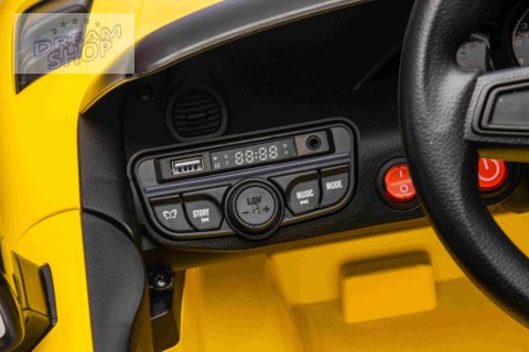 Pojazd Porsche 718 Żółty Pojazd Porsche 718 Żółty