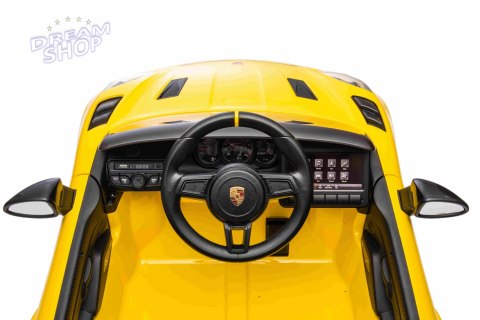 Pojazd Porsche 718 Żółty Pojazd Porsche 718 Żółty