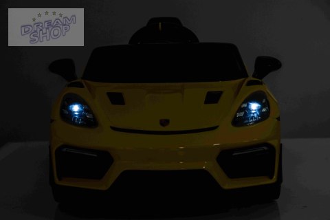 Pojazd Porsche 718 Żółty Pojazd Porsche 718 Żółty