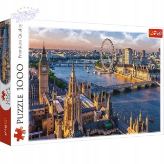 Puzzle widok Londyn, Anglia 1000 elementów Trefl 10404