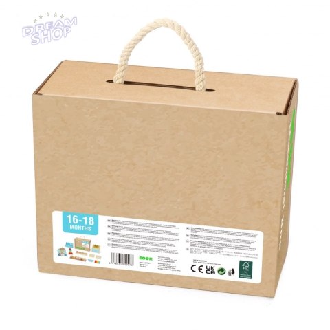 TOOKY TOY Box Pudełko XXL Montessori Edukacyjne 7w1 Sensoryczne 16-18 Mies. TOOKY TOY Box Pudełko XXL Montessori Edukacyjne 7w1 Sensoryczne 16-18 Mies.