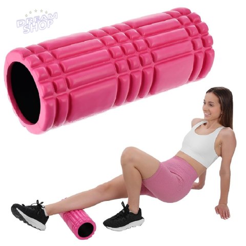 WAŁEK ROLLER DO ĆWICZEŃ 33x14,5CM RÓŻOWY PURE 2 IMPROVE WAŁEK ROLLER DO ĆWICZEŃ 33x14,5CM RÓŻOWY PURE 2 IMPROVE