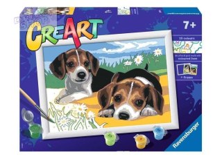 CreArt dla dzieci: Szczeniaczki Jack Russel