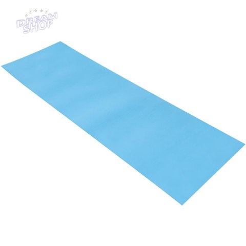 MATA FITNESS JOGA PILATES EVA 180x60x0,4CM NIEBIESKA MATA FITNESS JOGA PILATES EVA 180x60x0,4CM NIEBIESKA