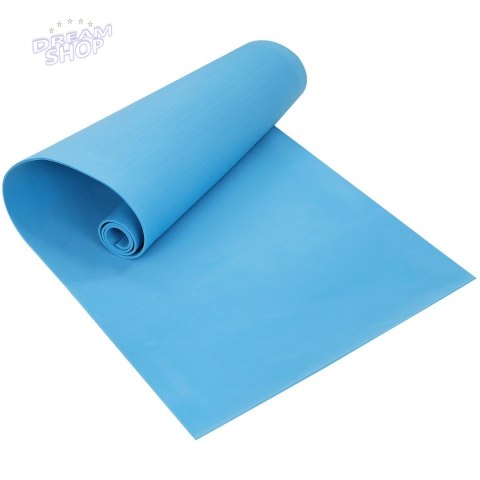 MATA FITNESS JOGA PILATES EVA 180x60x0,4CM NIEBIESKA MATA FITNESS JOGA PILATES EVA 180x60x0,4CM NIEBIESKA