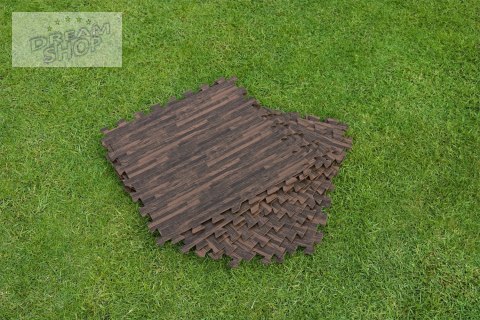 Piankowa Mata pod basen ogrodowy Imitacja drewna 12 szt. 50x50cm BESTWAY Piankowa Mata pod basen ogrodowy Imitacja drewna 12 szt. 50x50cm BESTWAY