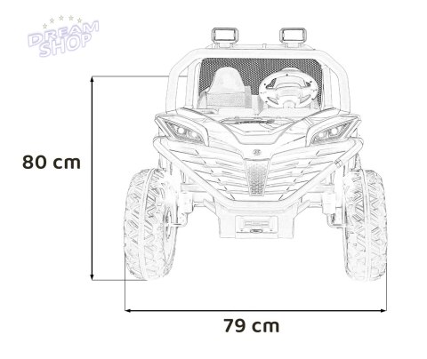 Pojazd Buggy FASTER 4x4 Zielony Pojazd Buggy FASTER 4x4 Zielony