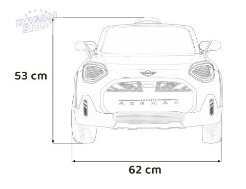 Pojazd Mini Concept Aceman Czarny