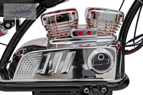 Pojazd Motorek Chopper Warrior Czarny Pojazd Motorek Chopper Warrior Czarny