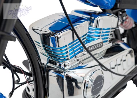 Pojazd Motorek Chopper Warrior Niebieski Pojazd Motorek Chopper Warrior Niebieski