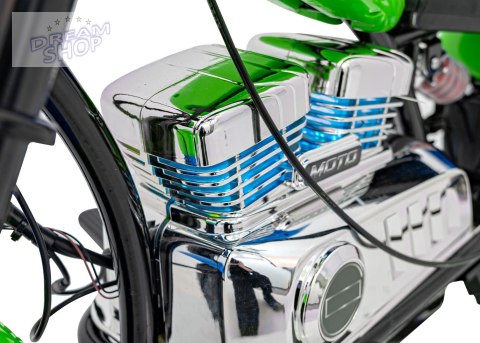 Pojazd Motorek Chopper Warrior Zielony Pojazd Motorek Chopper Warrior Zielony