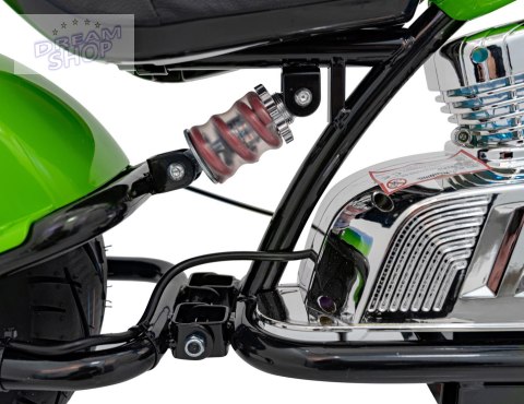 Pojazd Motorek Chopper Warrior Zielony Pojazd Motorek Chopper Warrior Zielony