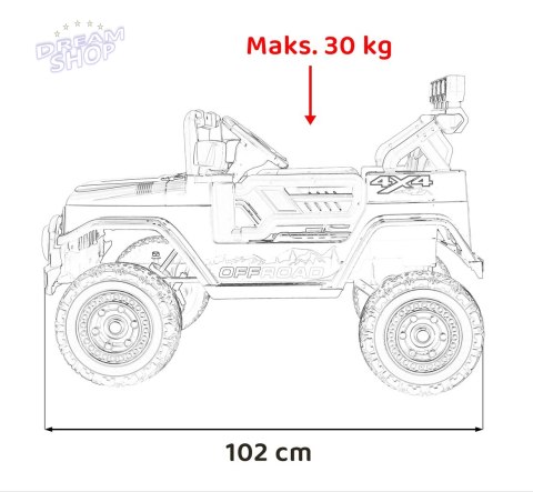 Pojazd Off-Road CLIMBER Zielony Pojazd Off-Road CLIMBER Zielony