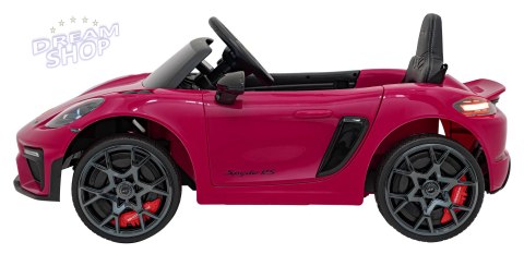 Pojazd Porsche 718 Lakier Różowy Pojazd Porsche 718 Lakier Różowy