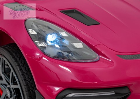 Pojazd Porsche 718 Lakier Różowy Pojazd Porsche 718 Lakier Różowy