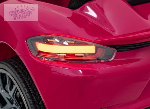 Pojazd Porsche 718 Lakier Różowy Pojazd Porsche 718 Lakier Różowy