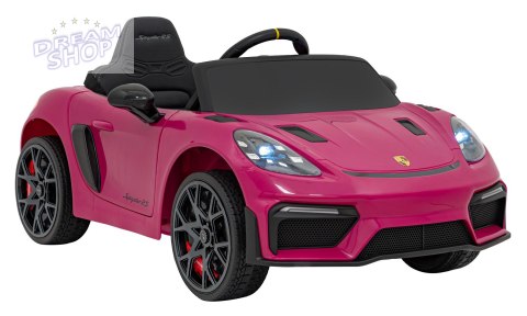 Pojazd Porsche 718 Różowy MP4